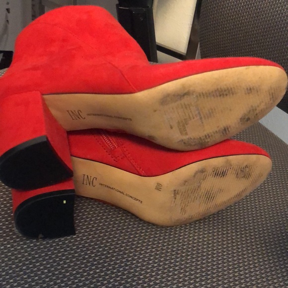 Red booties - Picture 5 of 5